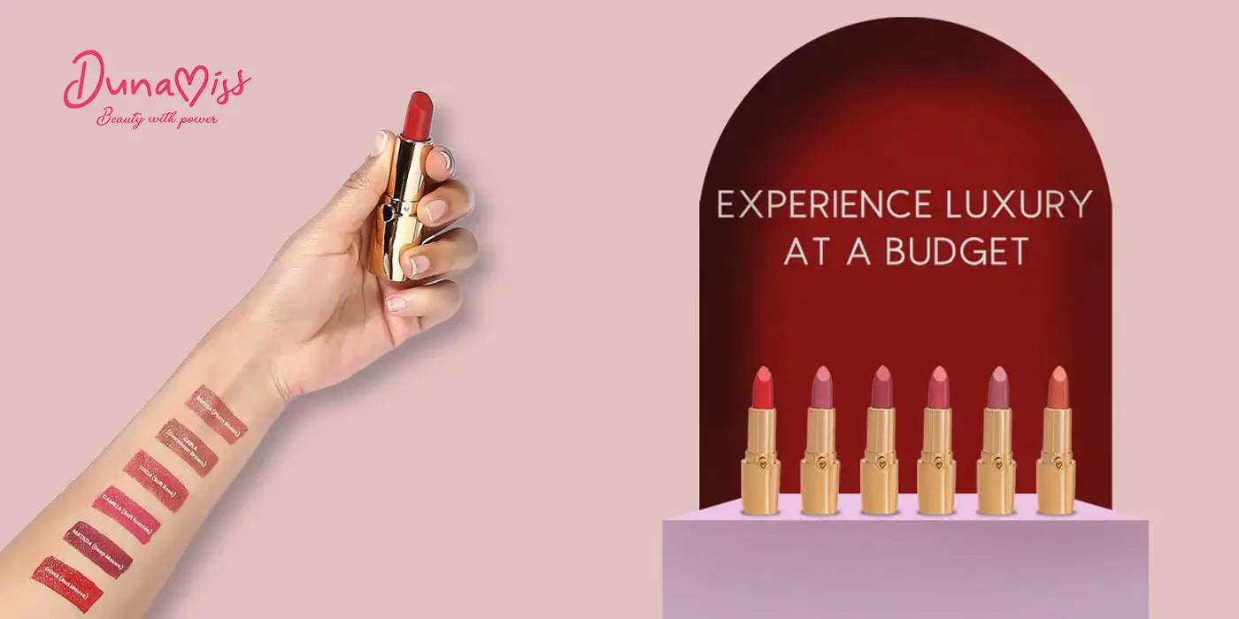 Dunamiss Satin Lipstick Super Ingredients - Dunamiss Cosmetics