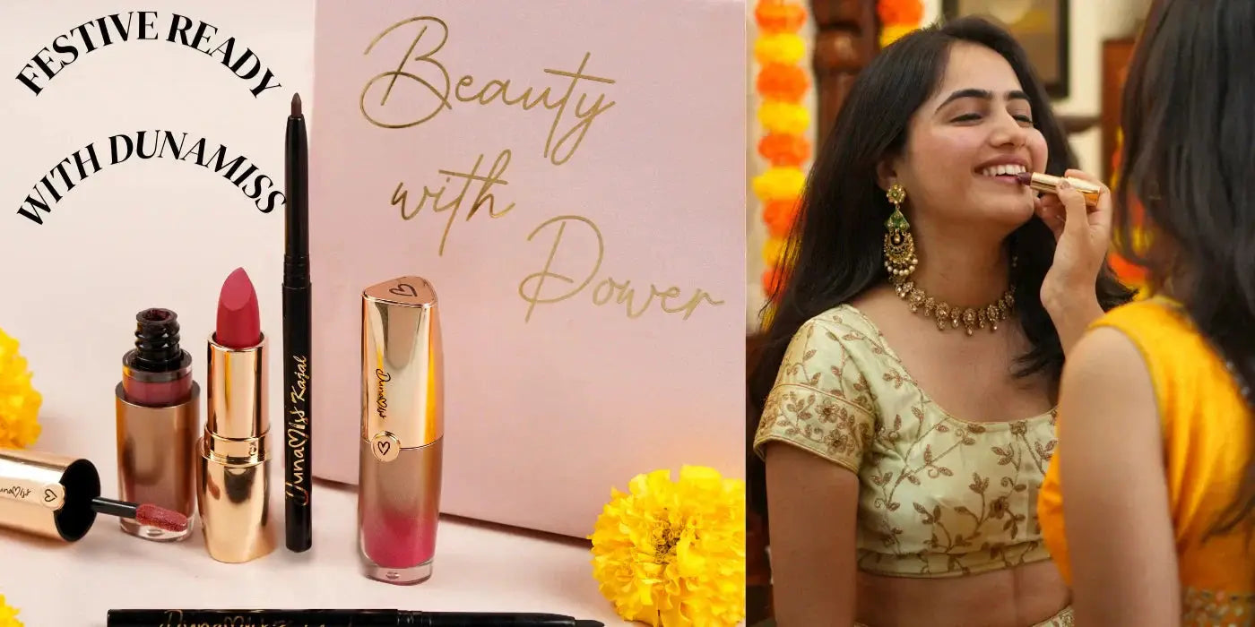 Festive Glow on a Budget – Skin-Safe, High-Quality Makeup for the Season - Dunamiss Cosmetics