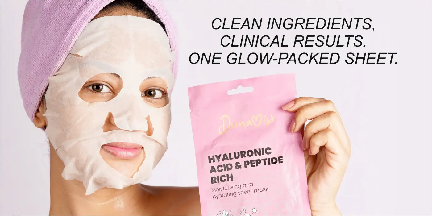 Discover the Best Hyaluronic Sheet Mask for Ultimate Hydration - Dunamiss Cosmetics