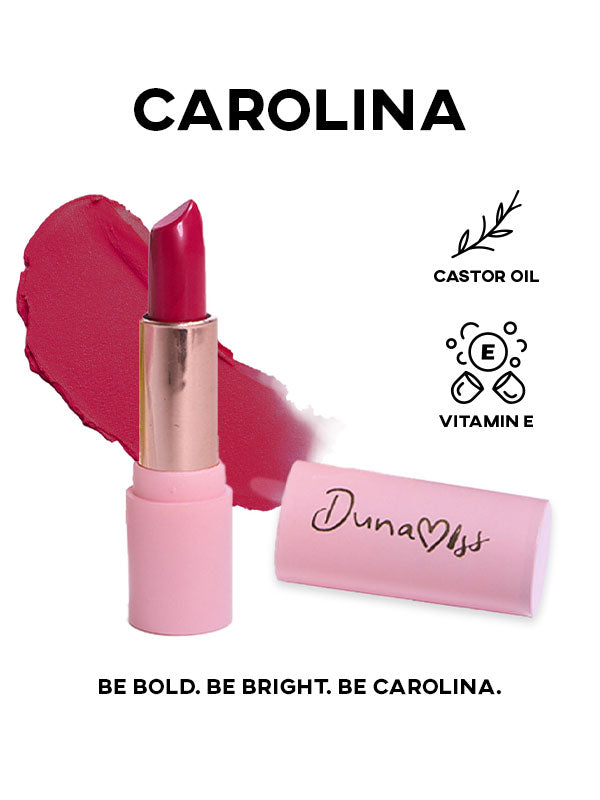 Carolina | Pink Matte Lipstick Shades