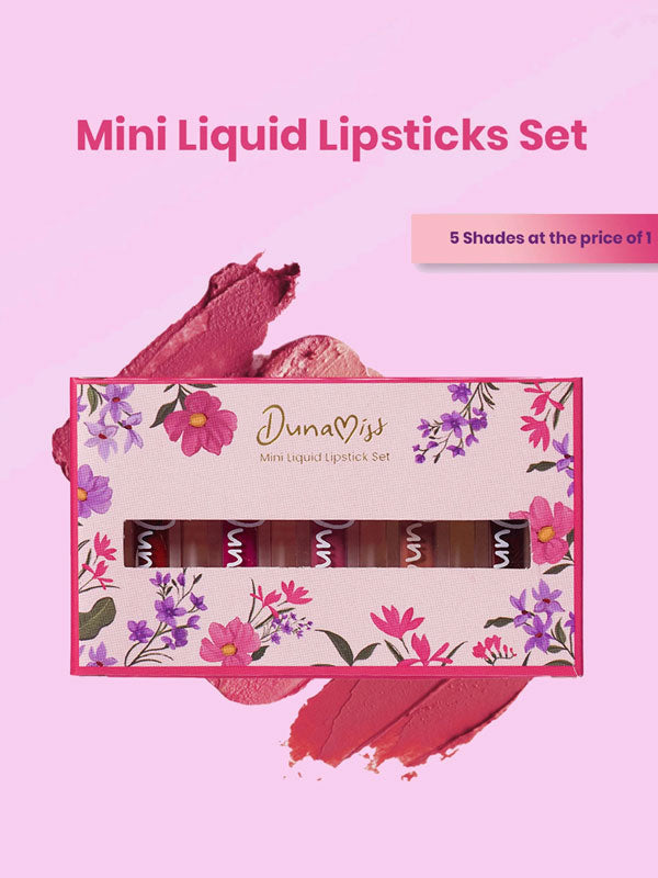 Mini liquid lipsticks | Paraben & Sulphate Free