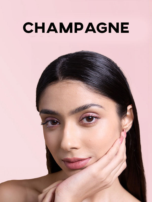 Champagne Kiss | Nude Pink Matte Lipstick