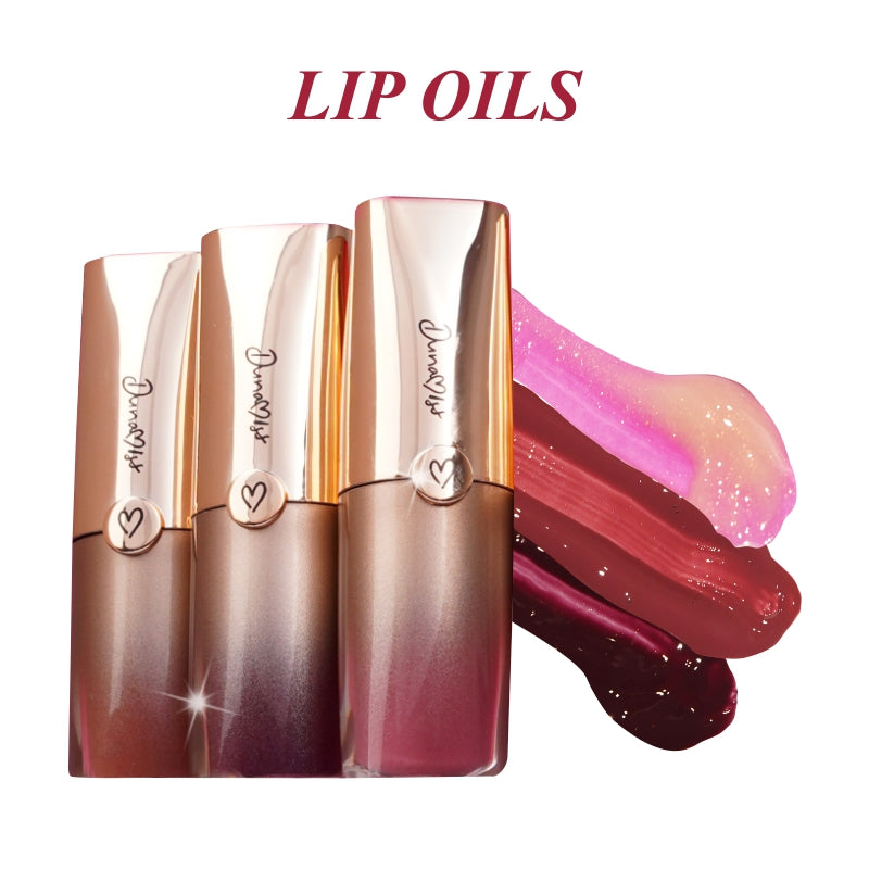 FESTIVE PEPTIDE LIP OIL -SET OF 3
