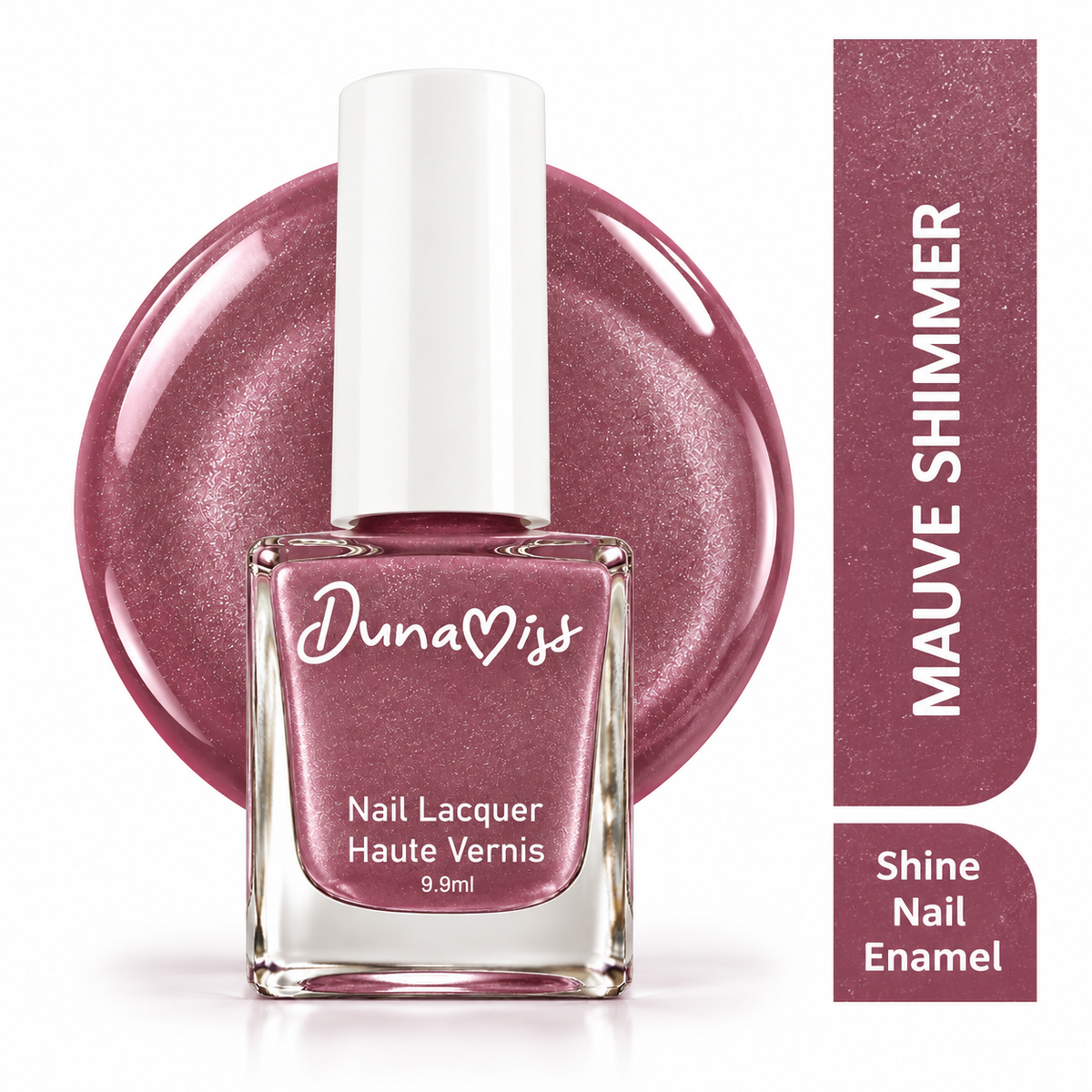 DUNAMISS Nail Paint | Mauve Shimmer
