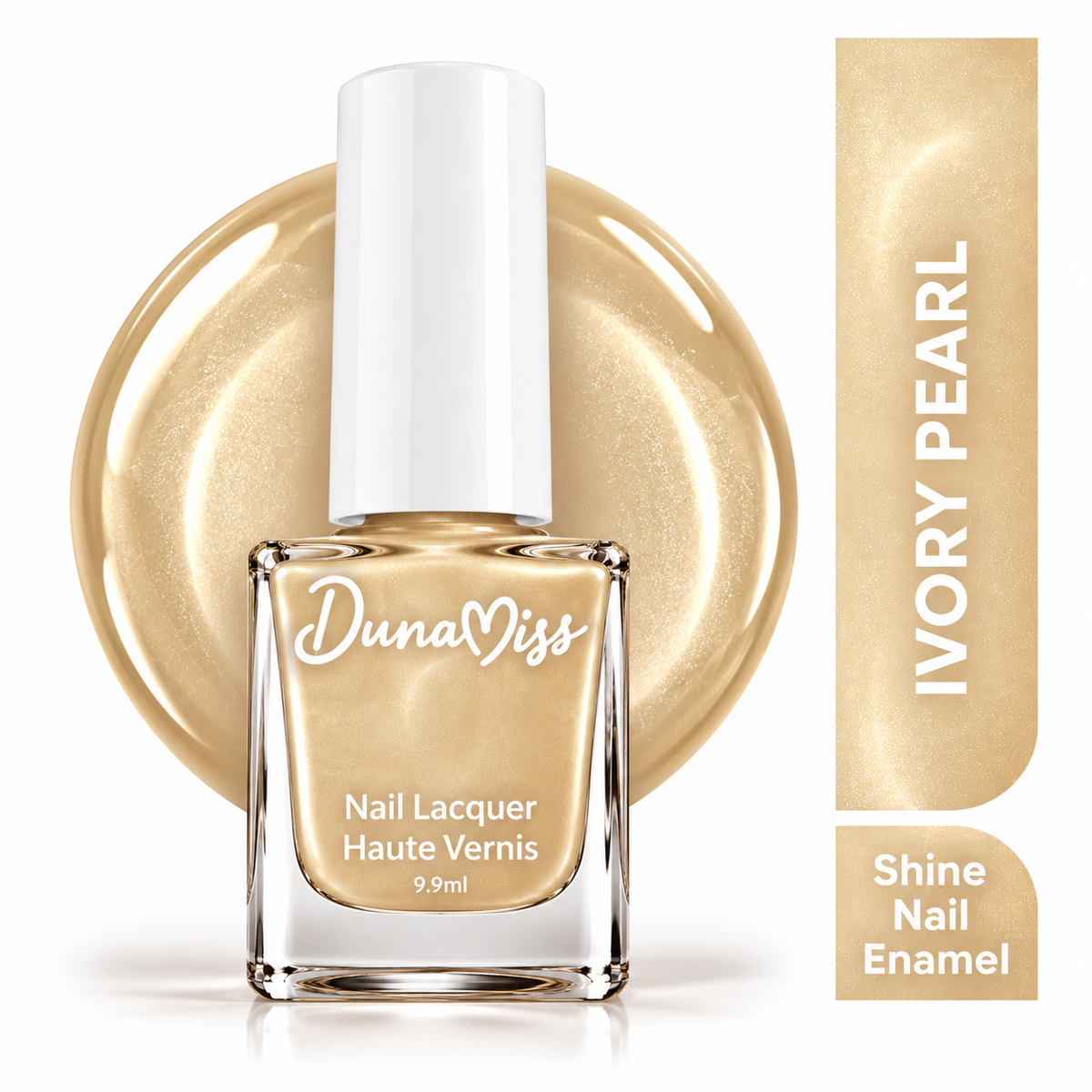 DUNAMISS Nail Paint | Ivory Pearl