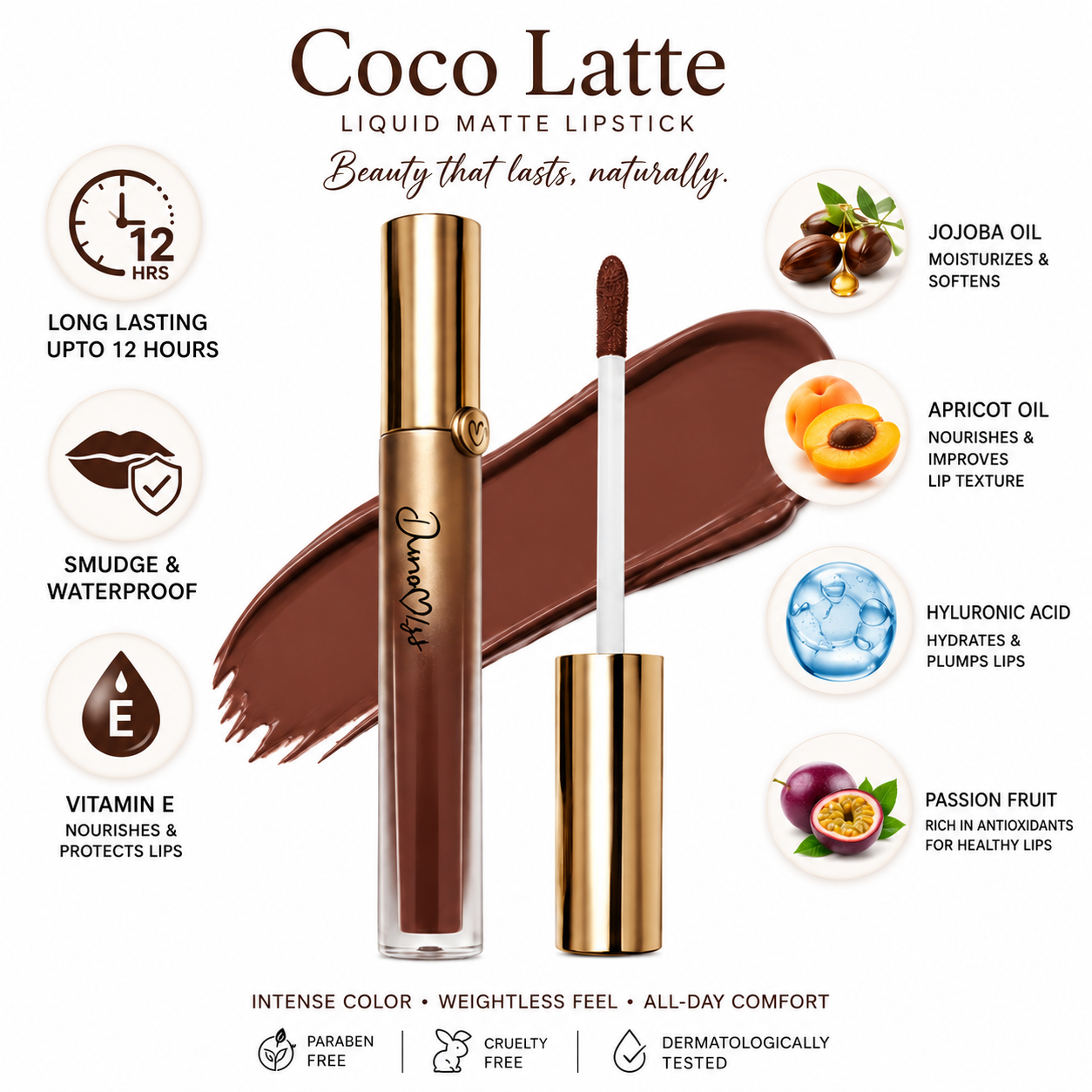 Coco latte liquid lipstick