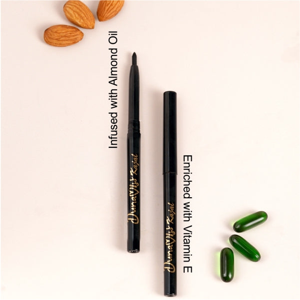 Dunamiss 24Hr Smudge-Proof Kajal – Jet Black