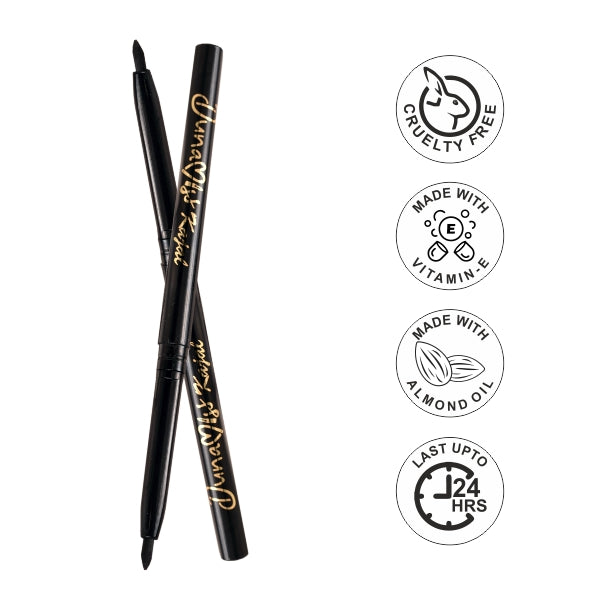 Dunamiss 24Hr Smudge-Proof Kajal – Jet Black