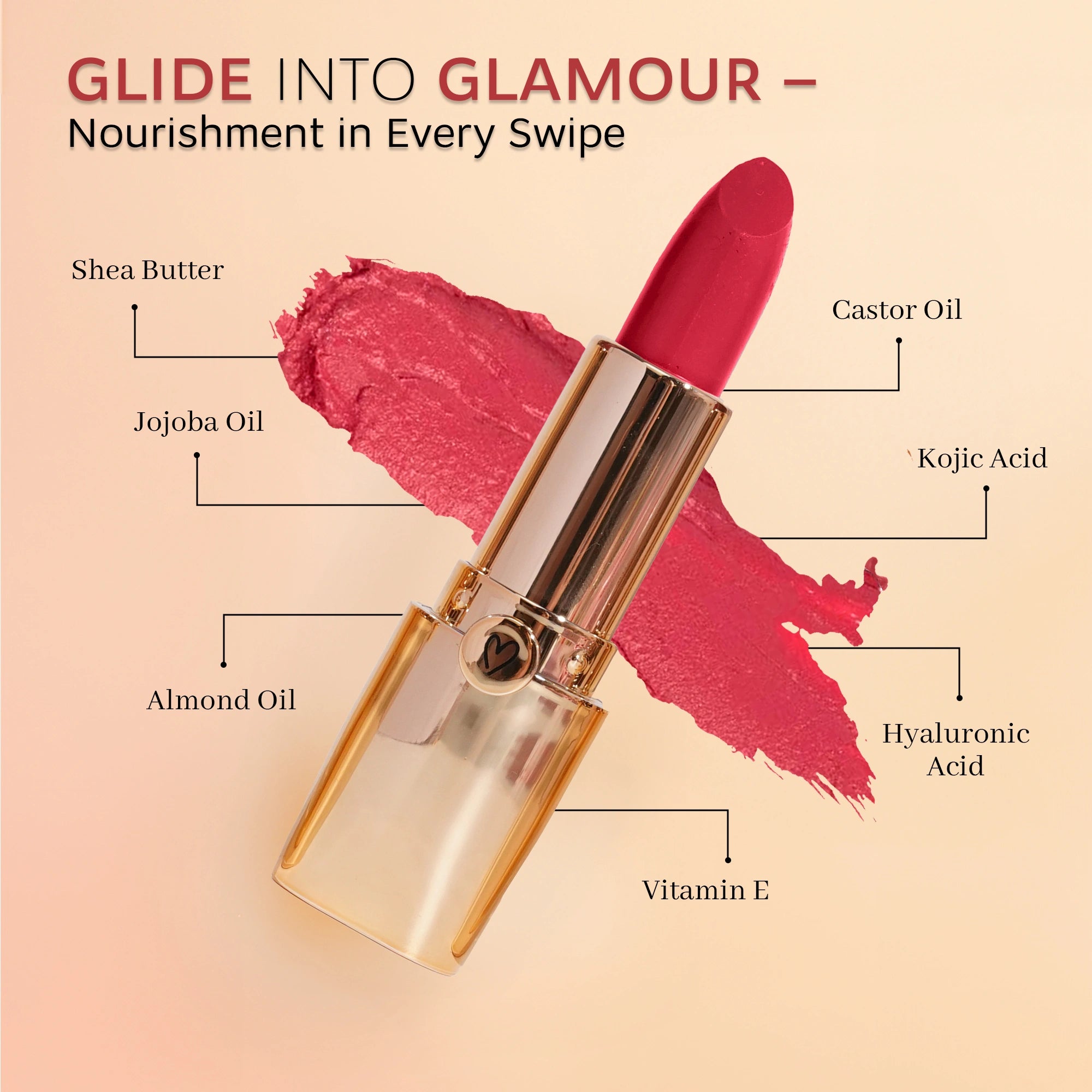 Camilla Soft Fuchsia Satin Lipstick