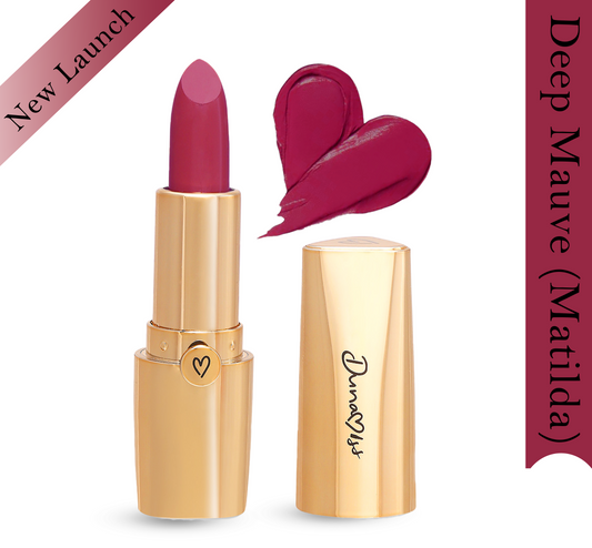 Matilda | Deep Mauve | Long Lasting Satin Lipstick