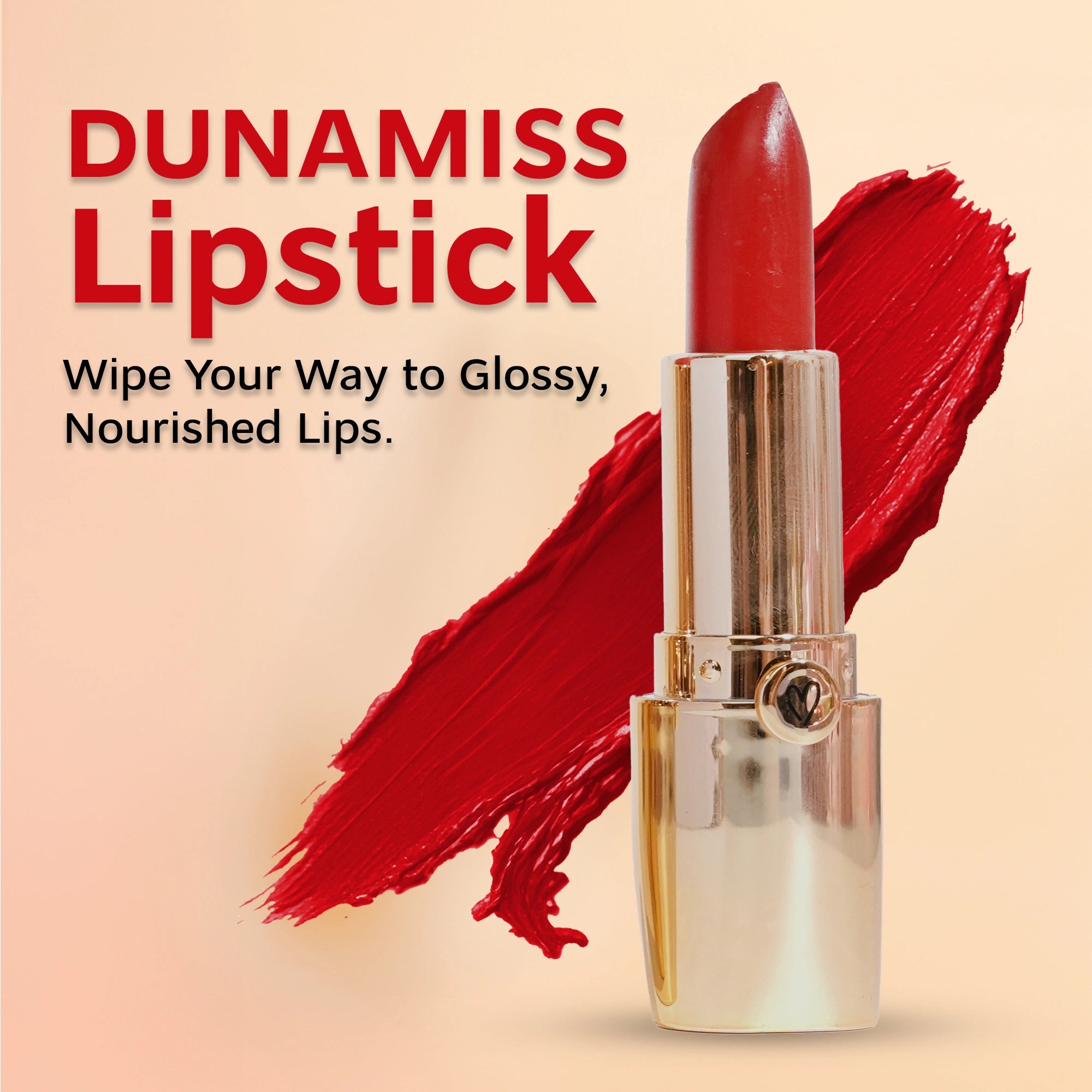 Dona Red Sheen Satin Lipstick