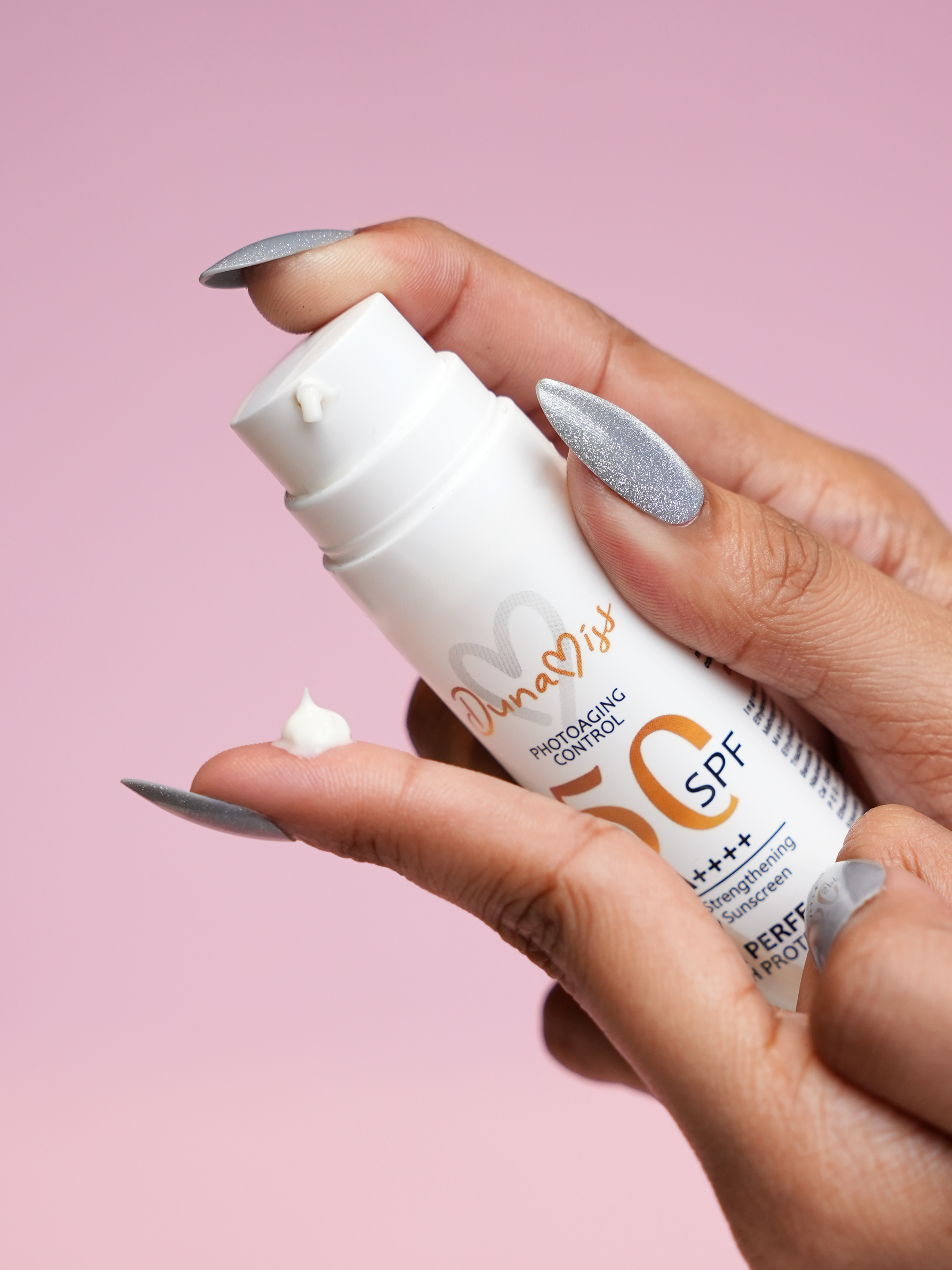 Dunamiss SPF 50 PA++++ Barrier Strengthening Daily Sunscreen | Ceramides, PDRN, Hyaluronic Acid, Niacinamide & Centella | Lightweight Broad Spectrum UV Protection | 50ml