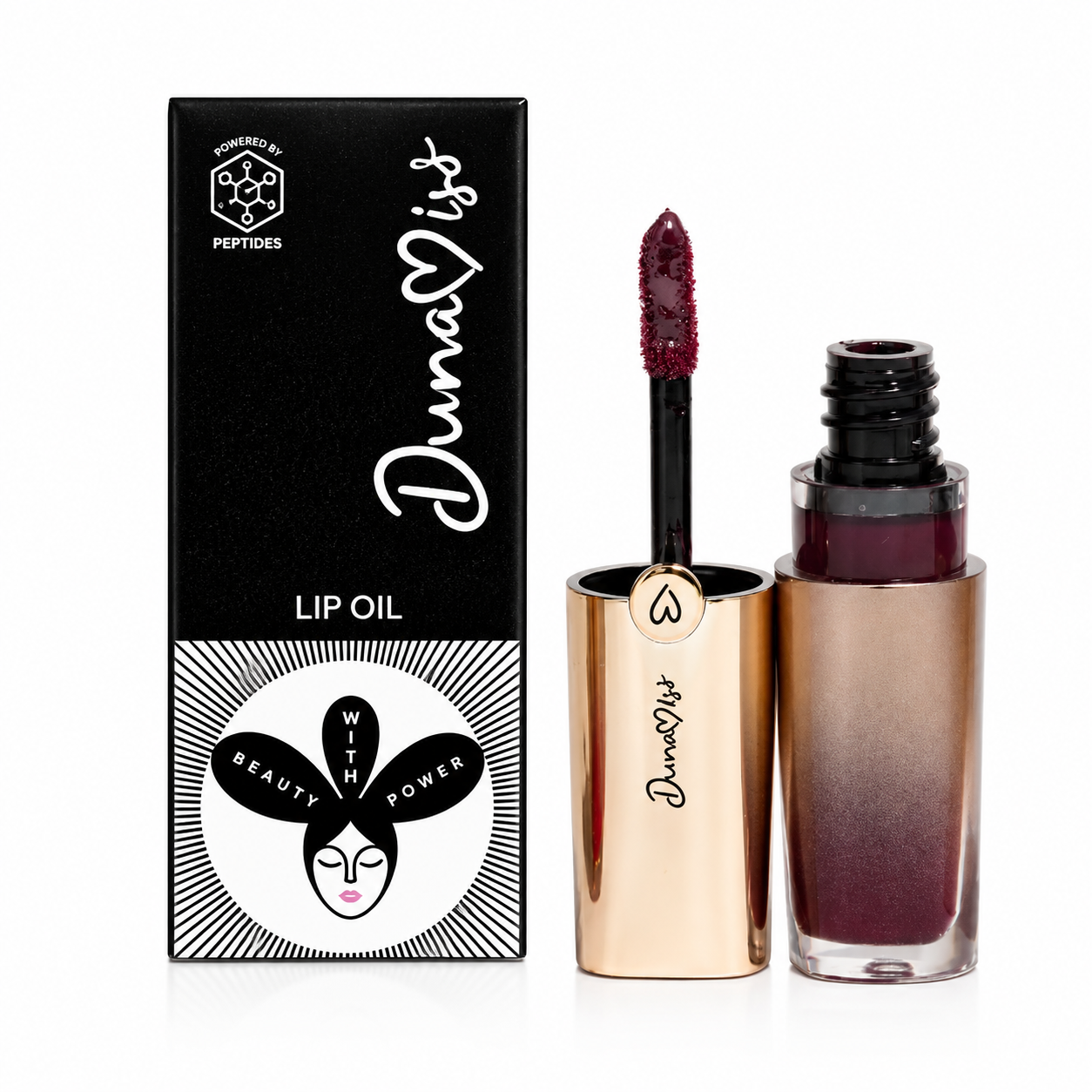 Dunamiss Lip Glow Oil - Liliana | Soft Tint for Hydrated Lips