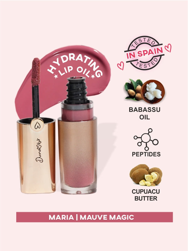 Maria Hydrating Lip Glow Oil Mauve Magic