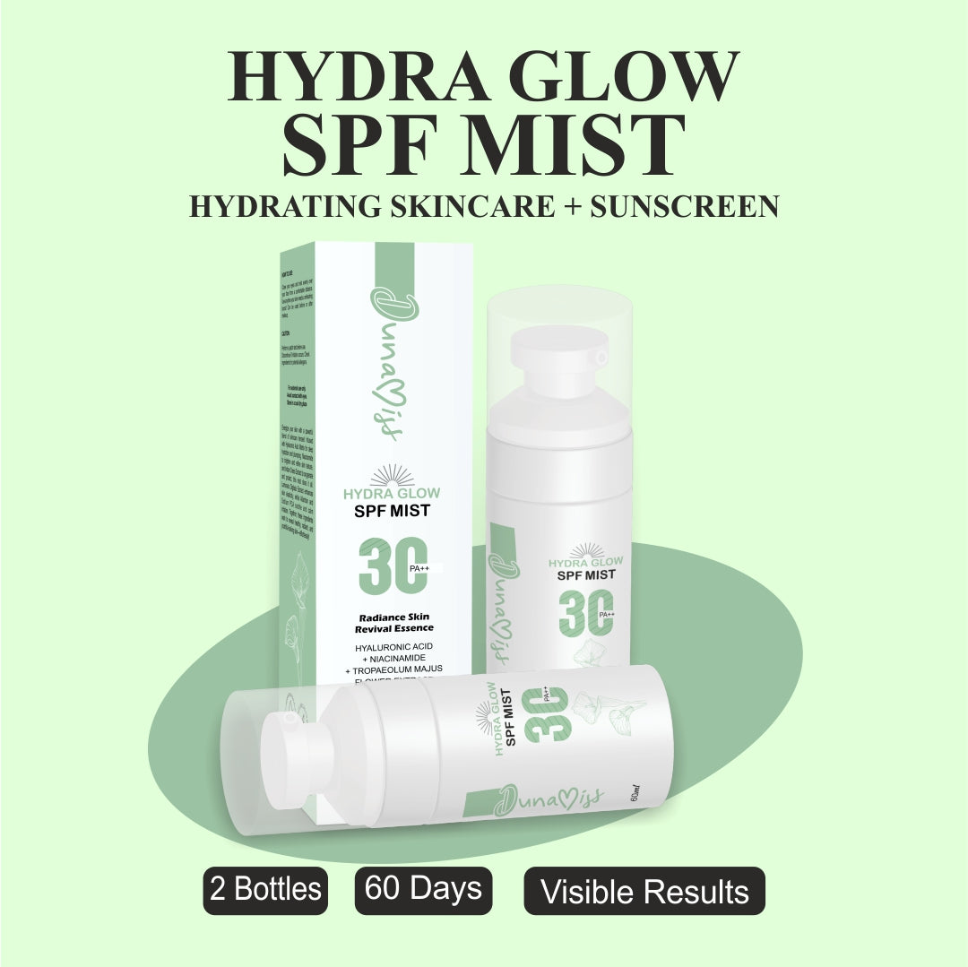 GLOW SET OF 2 - HYDRATING SUNSCREEN MISTS