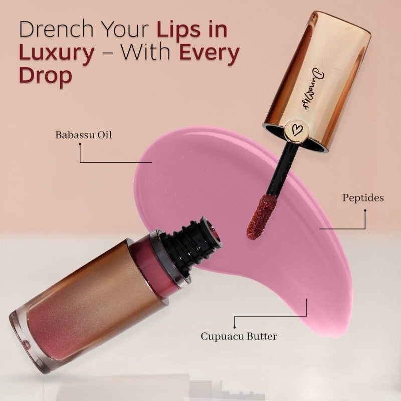 Dunamiss Lip Glow Oil – Maria | Mauve Magic