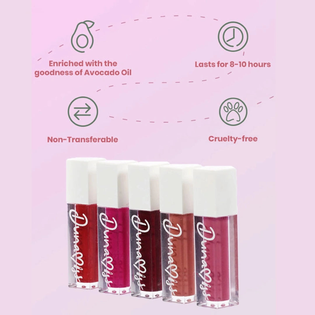 Mini Liquid Lipstick Set Paraben & Sulphate Free