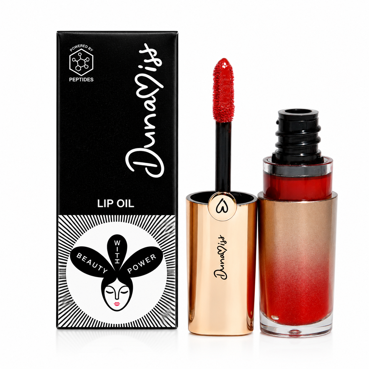 Dunamiss Lip Glow Oil - Ramona for Ultimate Gloss & Hydration