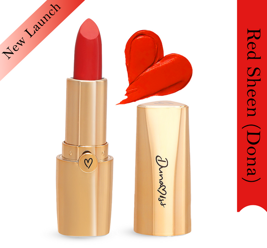 Satin Matte Lipstick | DONA (Red Sheen)