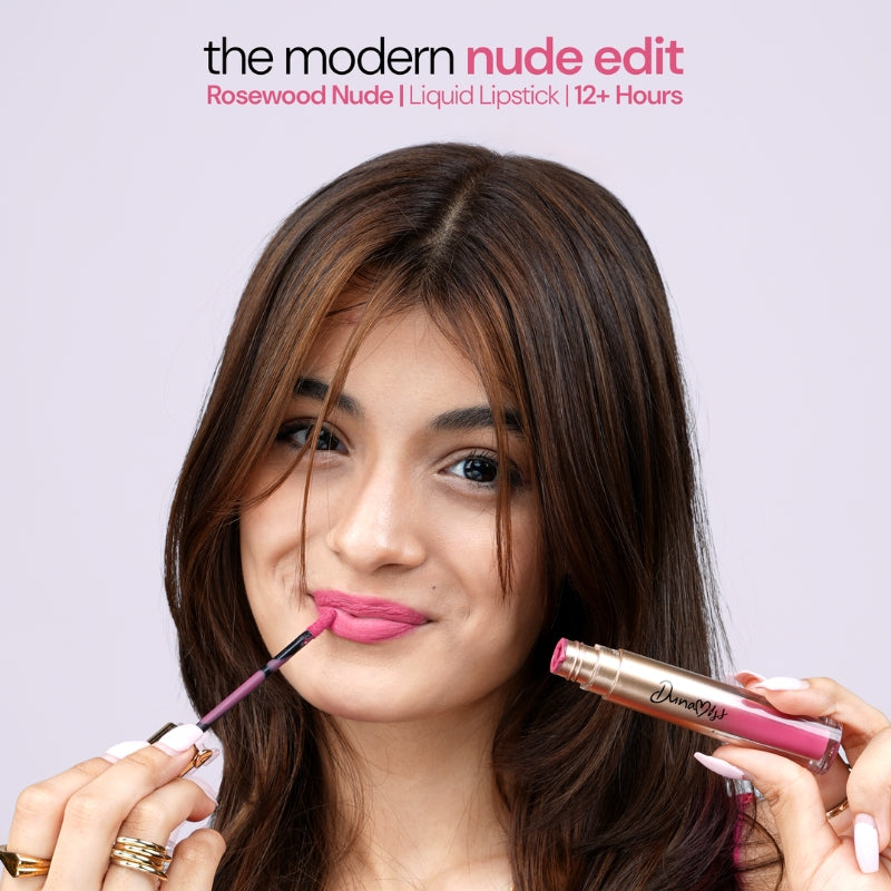 Dunamiss Liquid Lipstick | Rosewood Nude