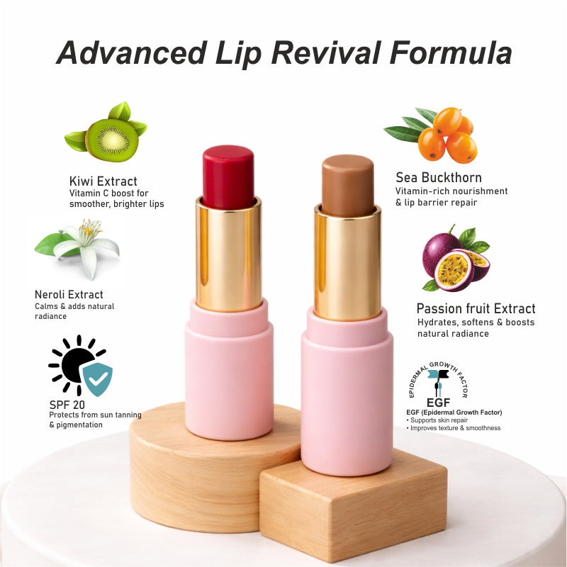 Dunamiss Tinted Lip Balm for Hydrated, Luscious Lips
