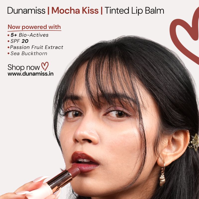 Mocha Kiss |  Tinted Lip Balm|  SPF20