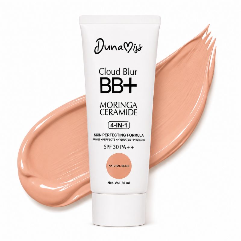 Dunamiss Cloud Blur BB+ Moringa Ceramide 4-in-1 SPF 30 PA++ – Natural Beige