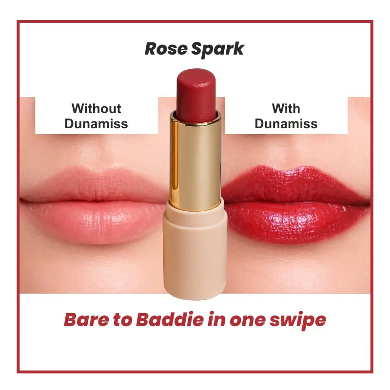 Glimmer Hydra Glow Duo Set  Lip Balm-Hazel Glitter & Rose Sparks - Dunamiss Cosmetics