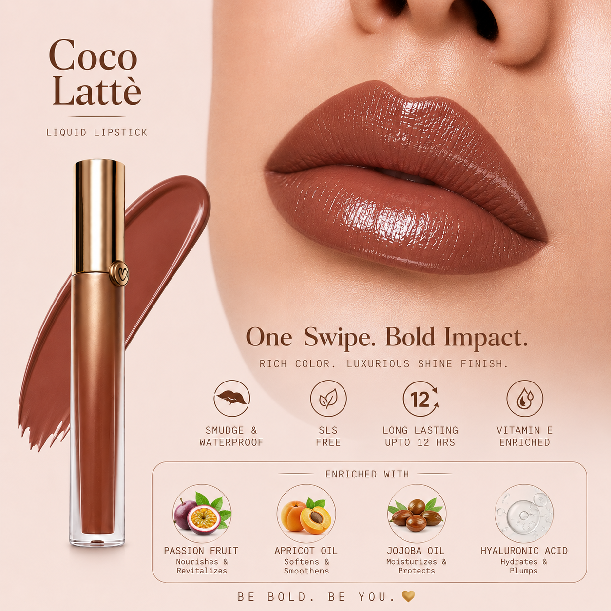 Coco latte liquid lipstick