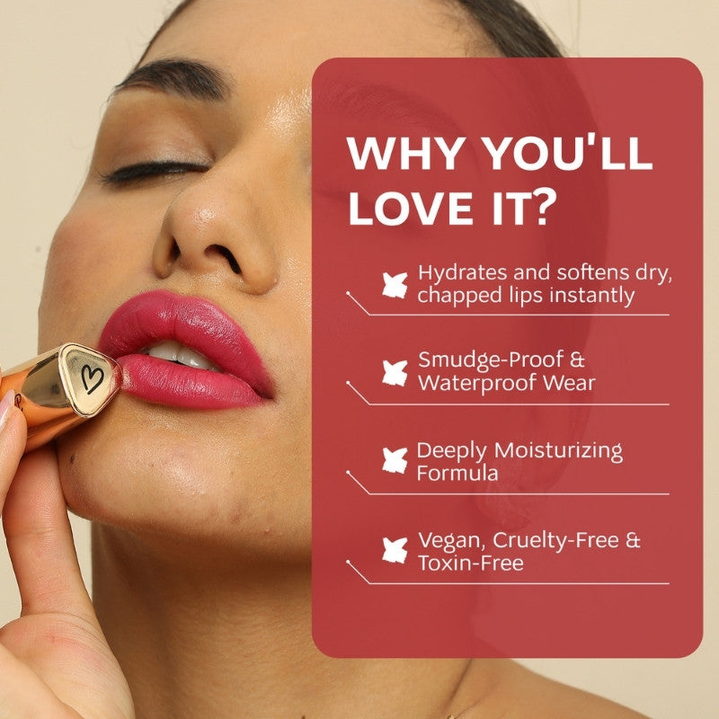 Camilla Soft Fuchsia Satin Lipstick