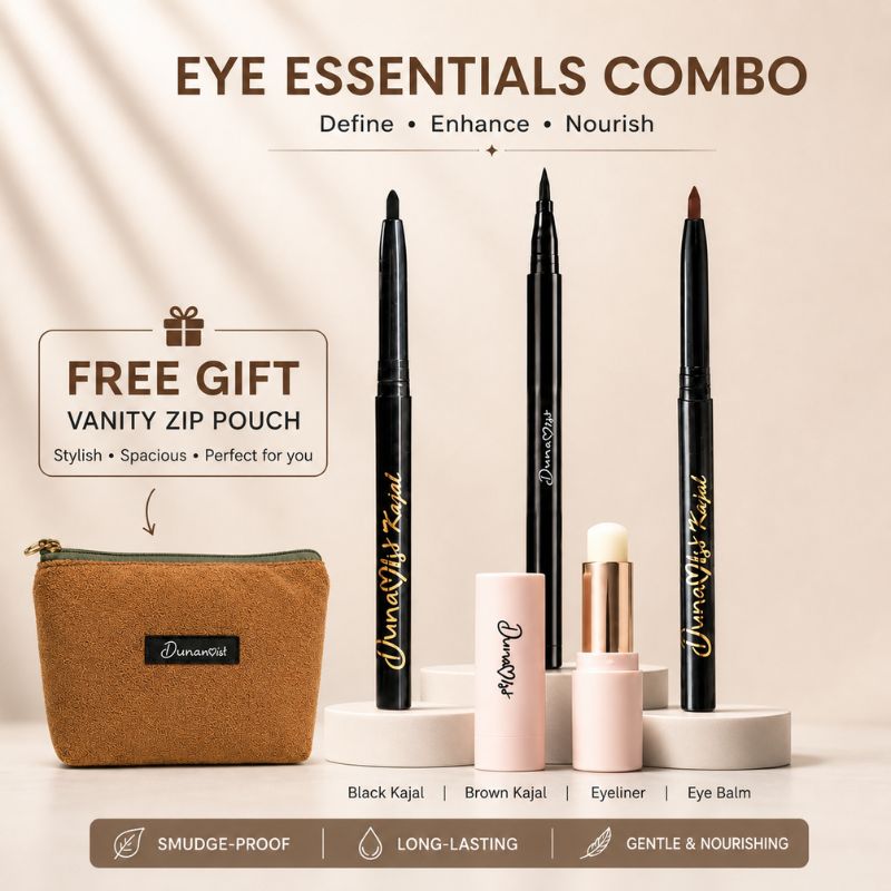 BLACK & BROWN KAJAL, EYELINER & EYE BALM