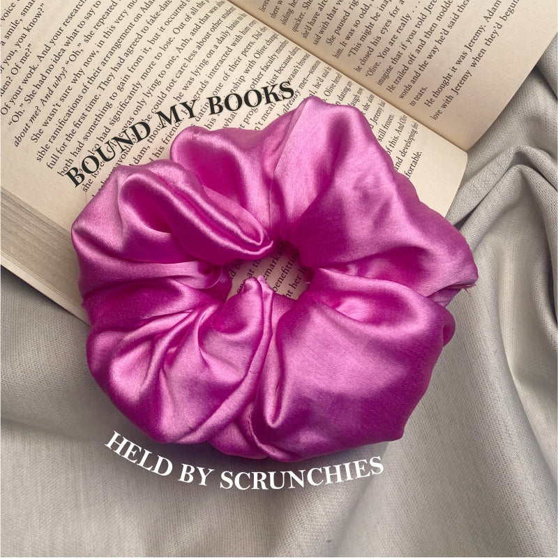 Premium Satin Scrunchies Gentle on Your Hair