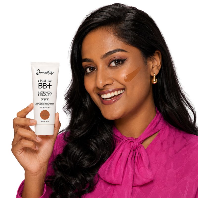 Dunamiss Cloud Blur BB+ Moringa Ceramide 4-in-1 SPF 30 PA++ – Deep Cookie