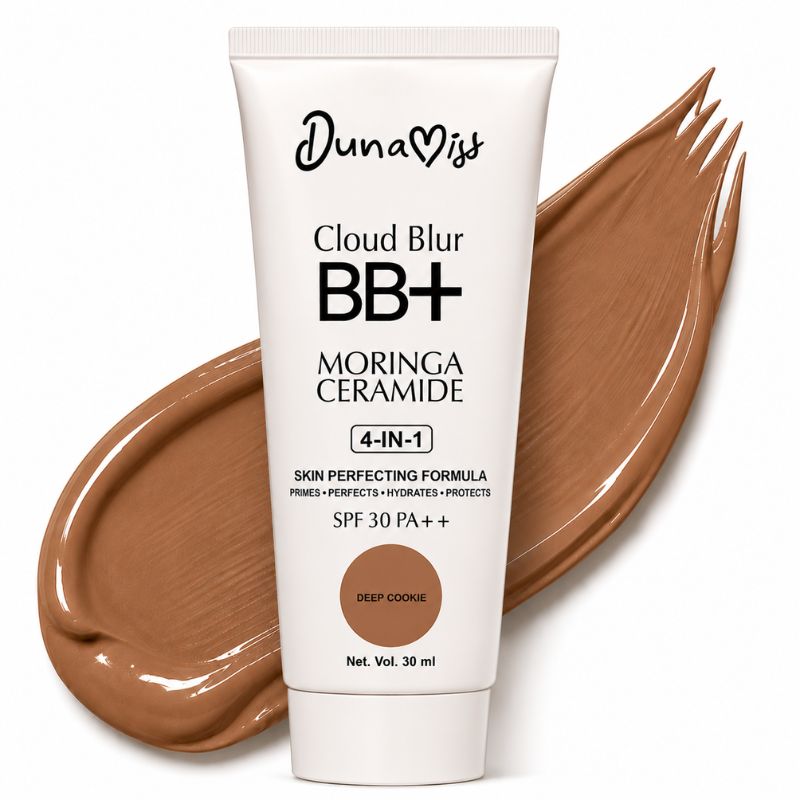Dunamiss Cloud Blur BB+ Moringa Ceramide 4-in-1 SPF 30 PA++ – Deep Cookie
