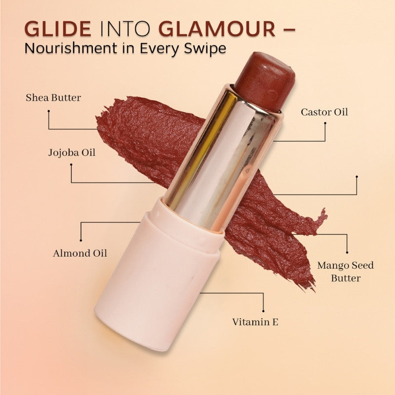 Dunamiss Glimmer Lip Balm | Hazel Glitter