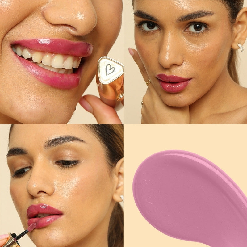 Dunamiss Lip Glow Oil – Maria | Mauve Magic