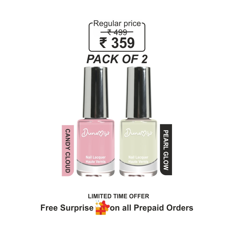 Nail Paints Pack of 2 | COMBO