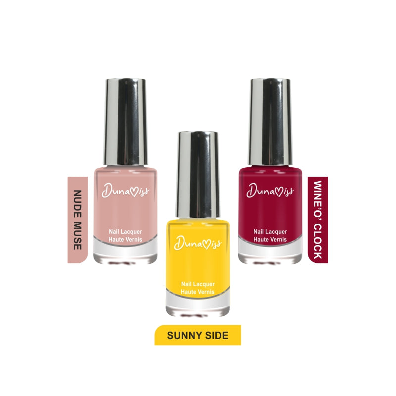 Nail Paints Pack of 3 | COMBO