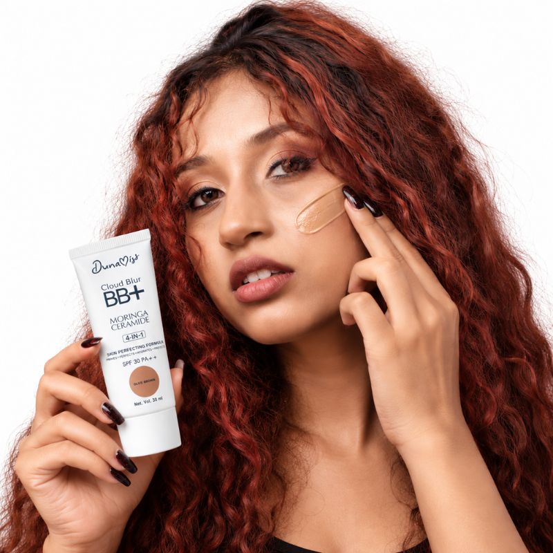 Dunamiss Cloud Blur BB+ Moringa Ceramide 4-in-1 SPF 30 PA++ – Olive Brown
