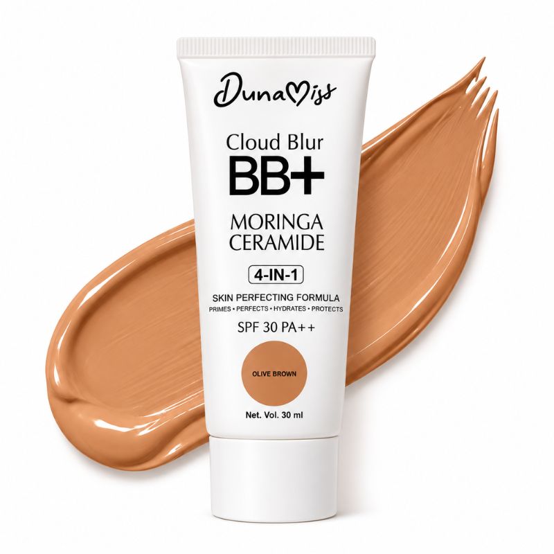 Dunamiss Cloud Blur BB+ Moringa Ceramide 4-in-1 SPF 30 PA++ – Olive Brown