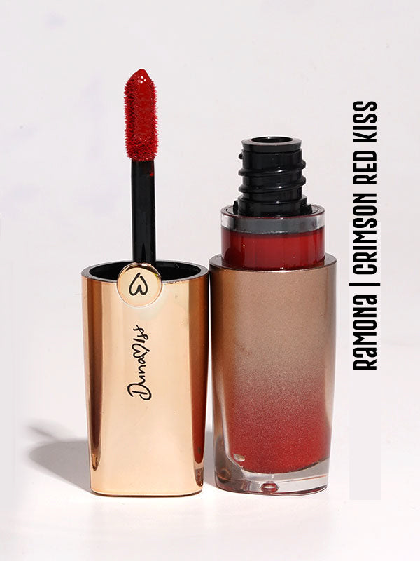 Ramona | Lip Oil Gloss Crimson Red kiss