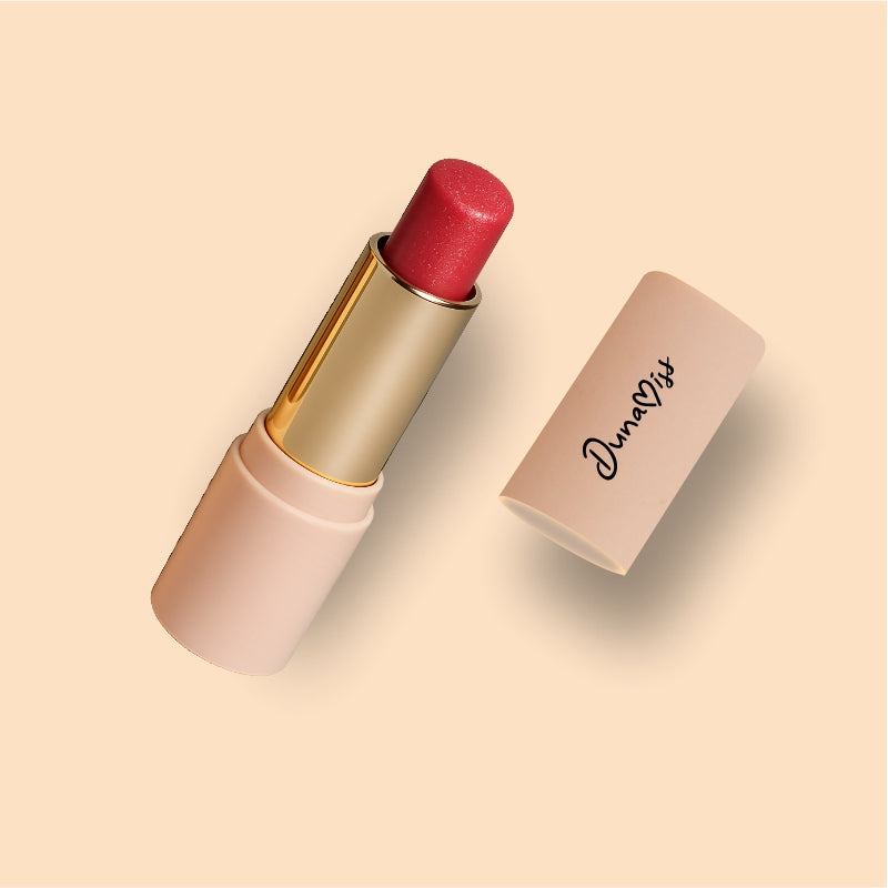 Dunamiss Glimmer Lip Balm – Rose Spark Tinted Moisturizing Shine for Luscious Lips