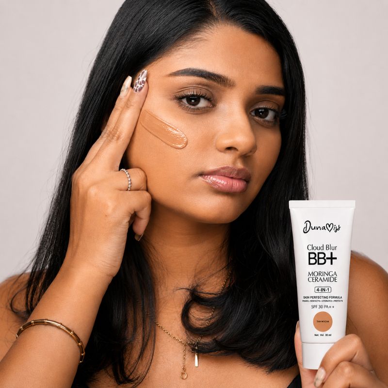 Dunamiss Cloud Blur BB+ Moringa Ceramide 4-in-1 SPF 30 PA++ – Tan Mocha