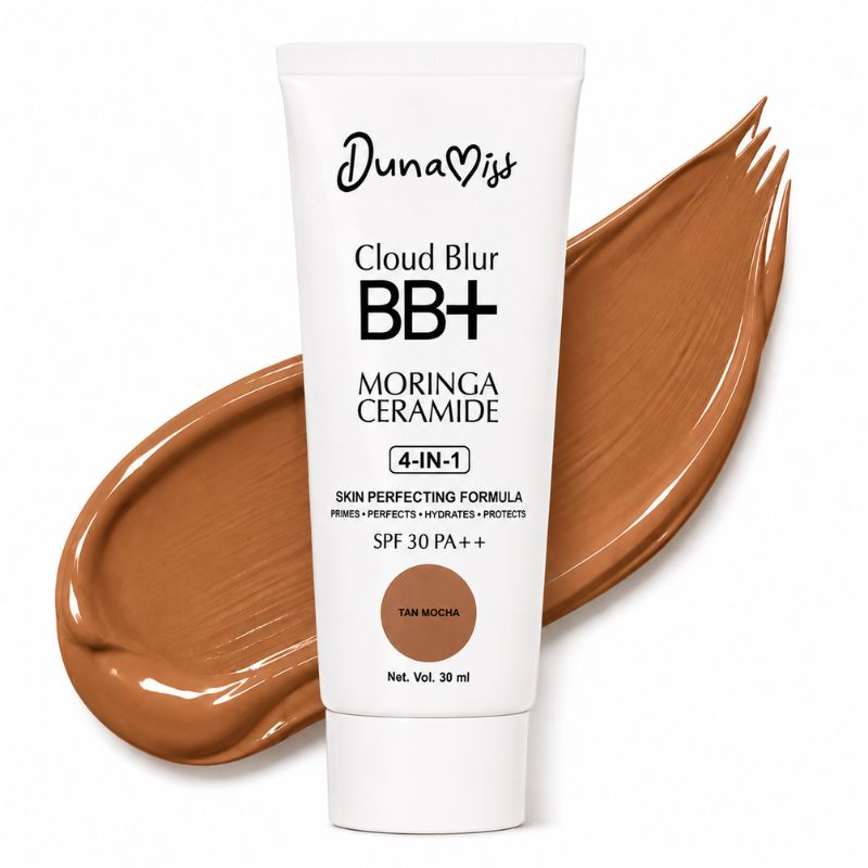 Dunamiss Cloud Blur BB+ Moringa Ceramide 4-in-1 SPF 30 PA++ – Tan Mocha