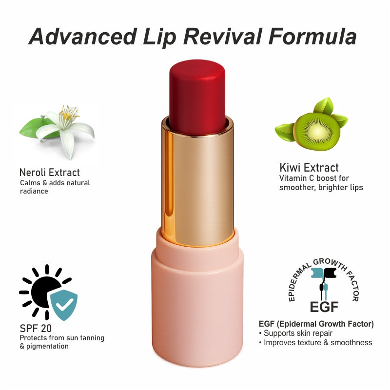 Gimme Red| Tinted Lip Balm|  SPF20